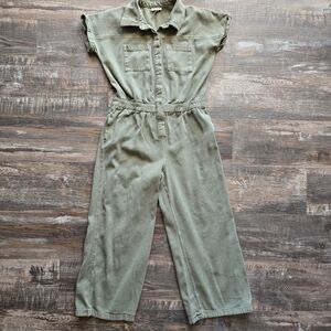 Women's Olive Jumpsuit